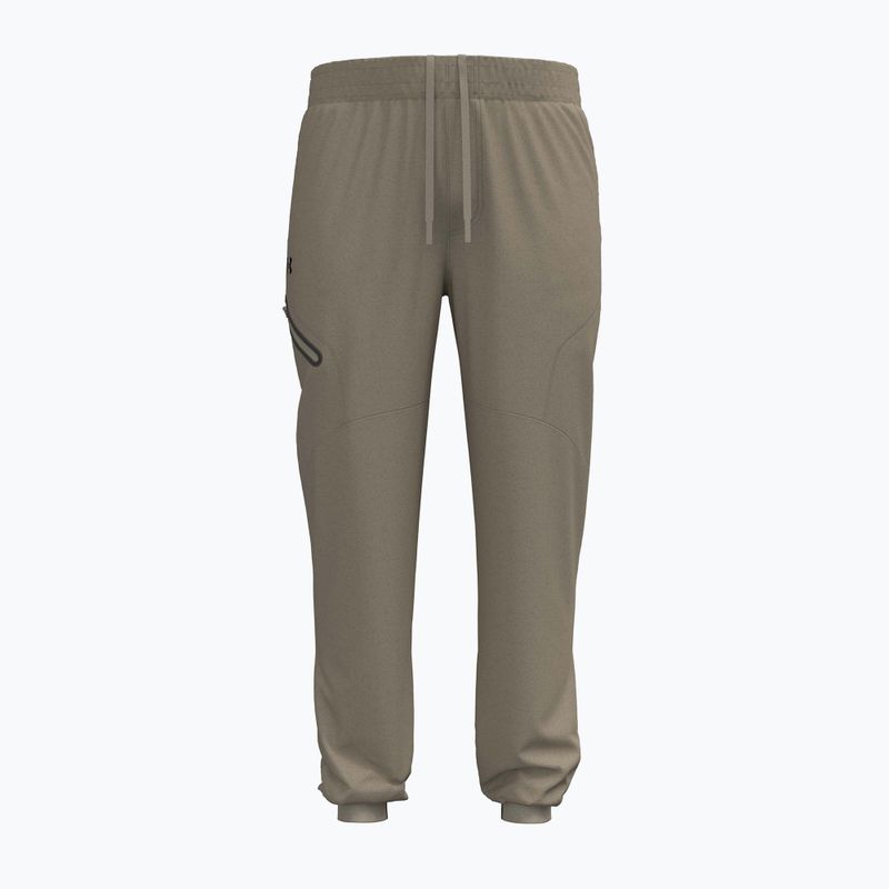 Pantaloni de antrenament pentru bărbați Under Armour Unstoppable Joggers city khaki/black 5