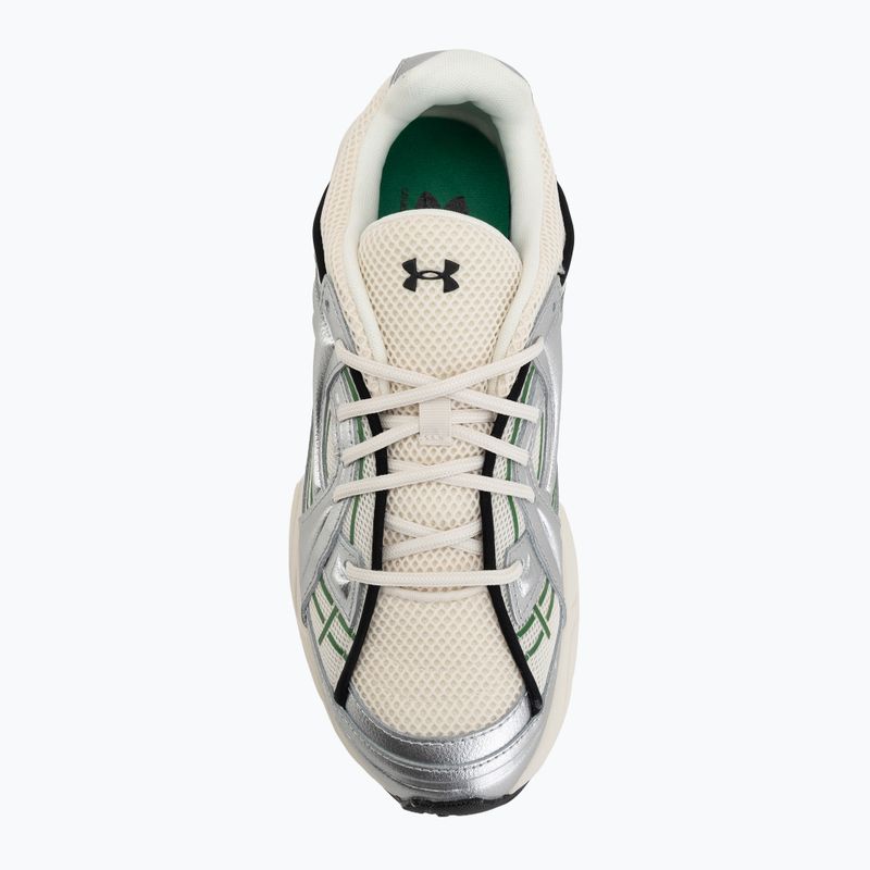 Încălțăminte de antrenament Under Armour Sola stone/metallic silver/team kelly green 5