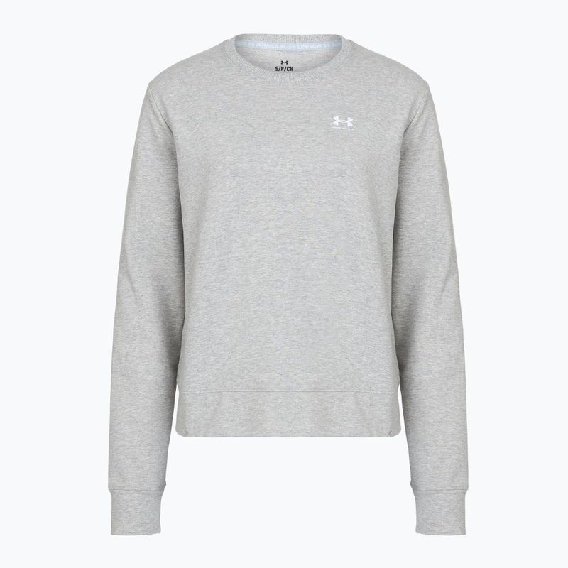 Bluză pentru femei Under Armour Sport Terry Crew blue gray light heather/white