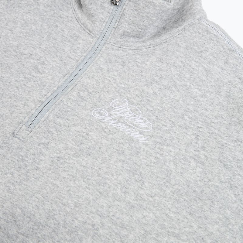 Bluză pentru femei Under Armour Rival Fleece Script HZ Mod Gray Light Heather/White 3