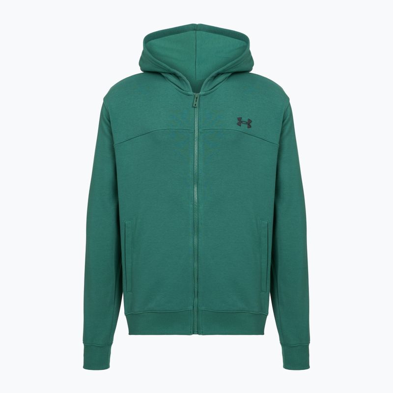 Bluză pentru bărbați Under Armour Rival LW FZ rack green/black