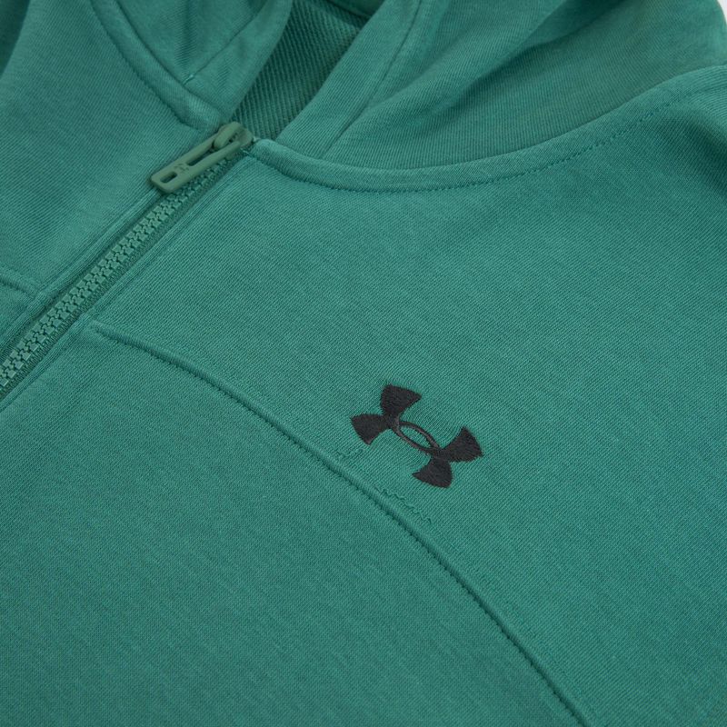 Bluză pentru bărbați Under Armour Rival LW FZ rack green/black 3