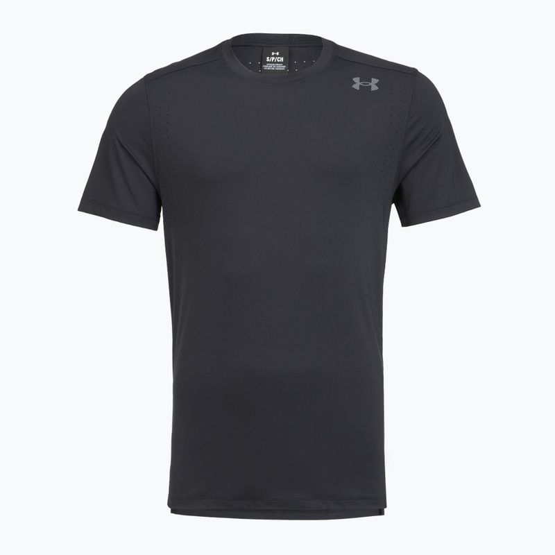 Tricou de alergare pentru bărbați Under Armour Velociti Pro black/black/metallic silver