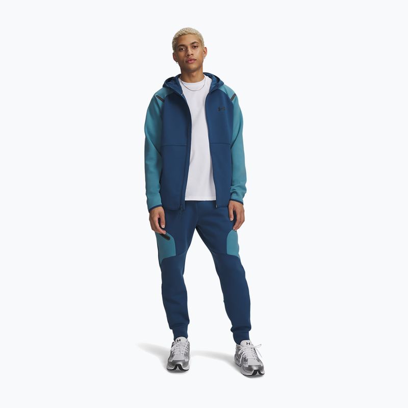Pantaloni pentru bărbați Under Armour Unstoppable Fleece wham blue/boundless blue/black 2