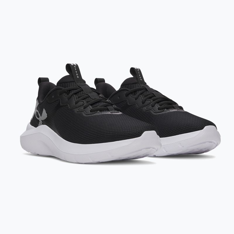 Încălțăminte de alergare pentru bărbați Under Armour Phade RN 4 black/black/white 2