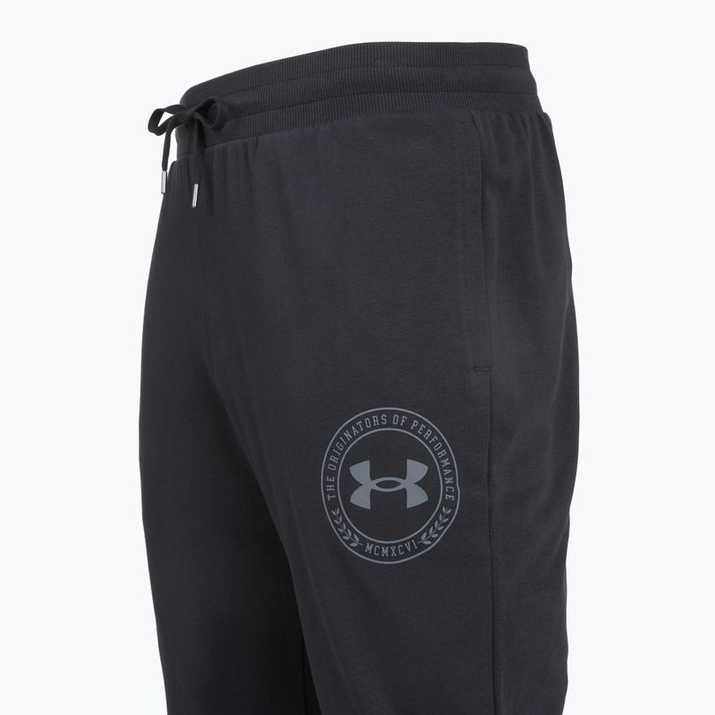 Pantaloni pentru bărbați Under Armour Rival LW Graphic Jogger black/castelrock 3
