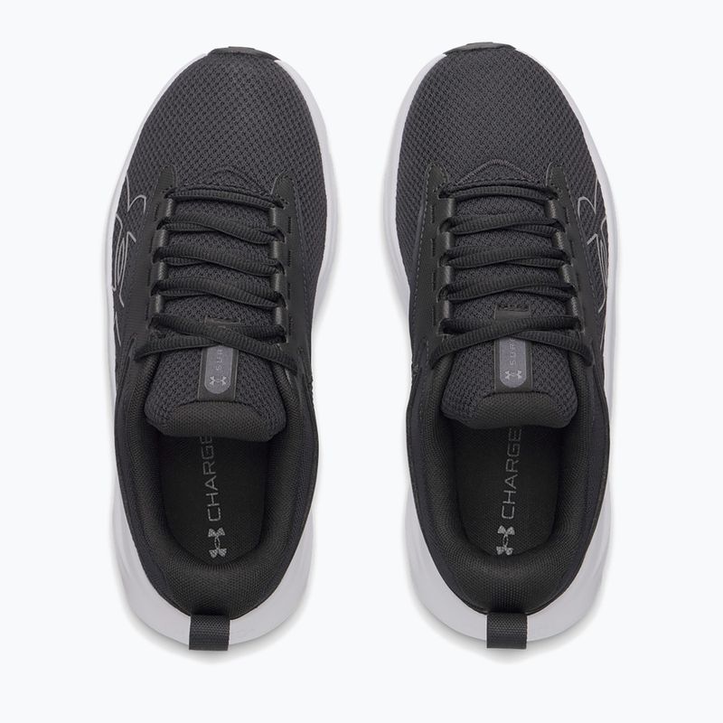 Încălțăminte de alergare pentru femei Under Armour Surge 5 black/white/castlerock 3