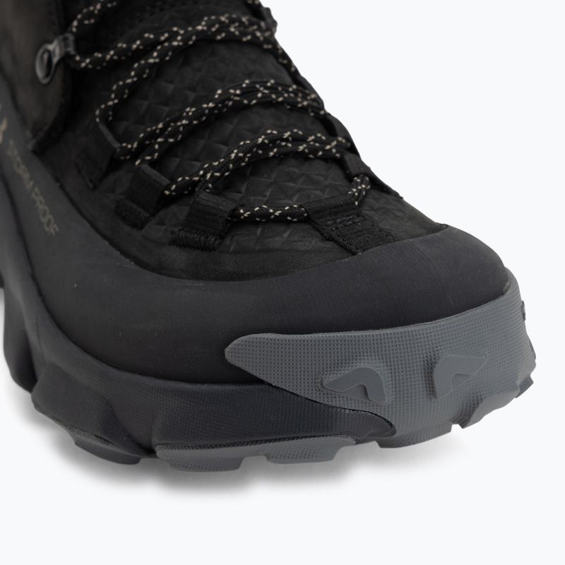 Încălțăminte de trekking pentru bărbați Under Armour Charged Expanse Mid LTHR WP Black/Anthracite/Bayou 7