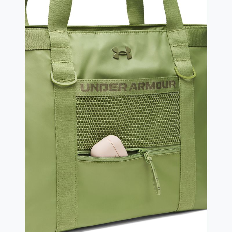 Geantă pentru femei Under Armour Studio Tote 21,75 l warm olive/marine od green 3