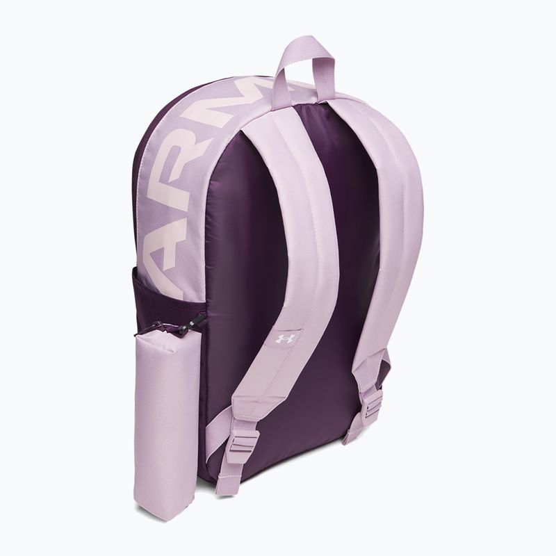 Rucsac de oraș Under Armour Essential Printed Backpack mauve pink/purple echo/white 2