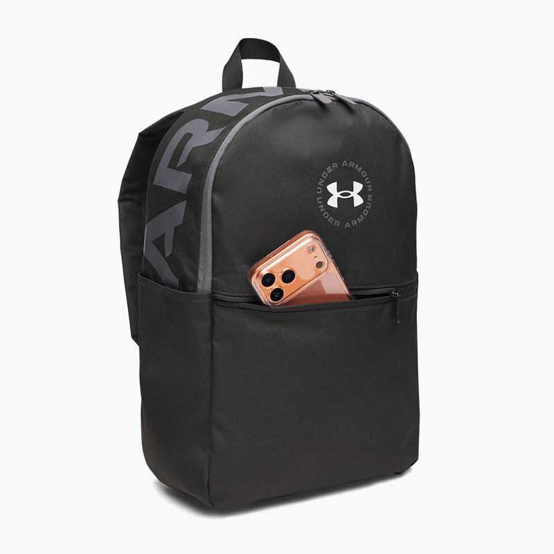 Rucsac de oraș Under Armour Essential Printed Backpack black/black/castlerock 2