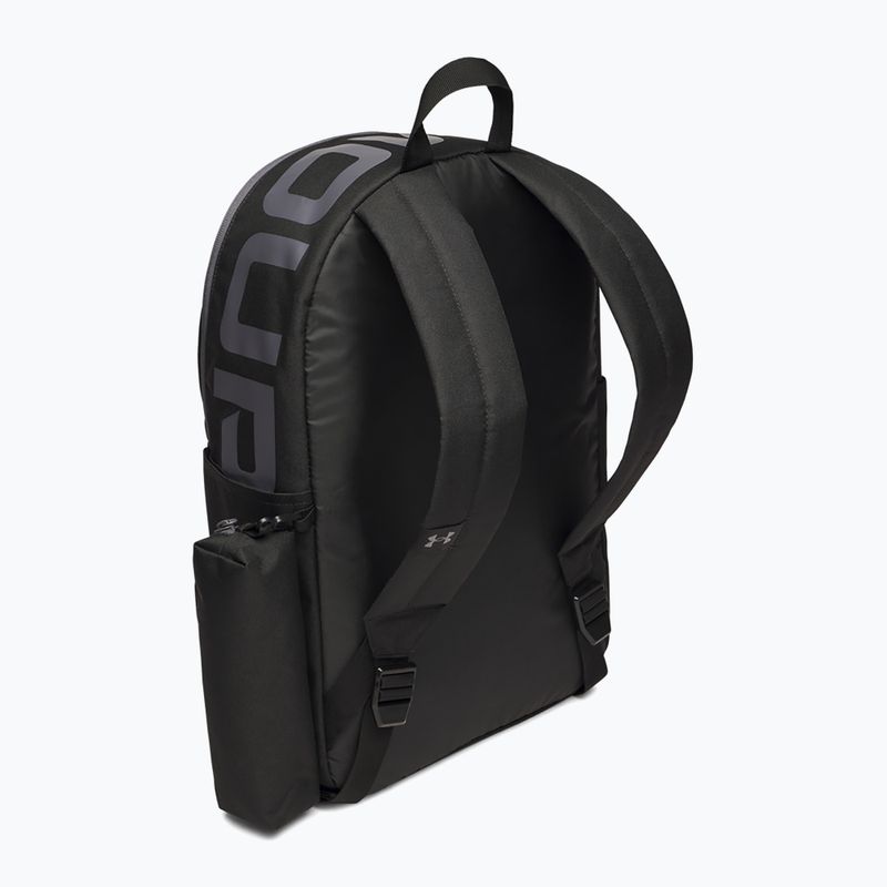 Rucsac de oraș Under Armour Essential Printed Backpack black/black/castlerock 3