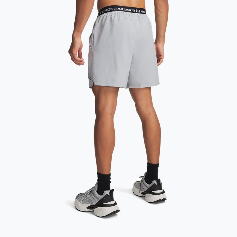 Pantaloni scurți de antrenament pentru bărbați Under Armour Vanish Woven 2.0 Shorts mod gray/black 3