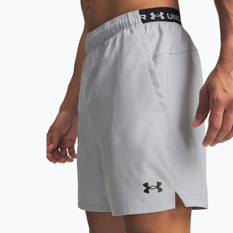 Pantaloni scurți de antrenament pentru bărbați Under Armour Vanish Woven 2.0 Shorts mod gray/black 4