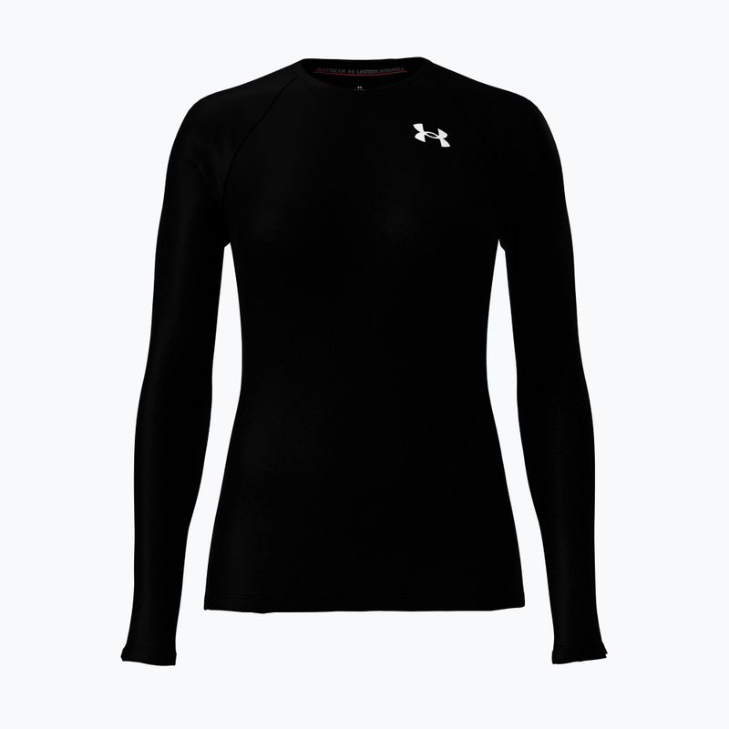 Longsleeve de antrenament pentru femei Under Armour HG Authentics Comp LS ultimate black/white
