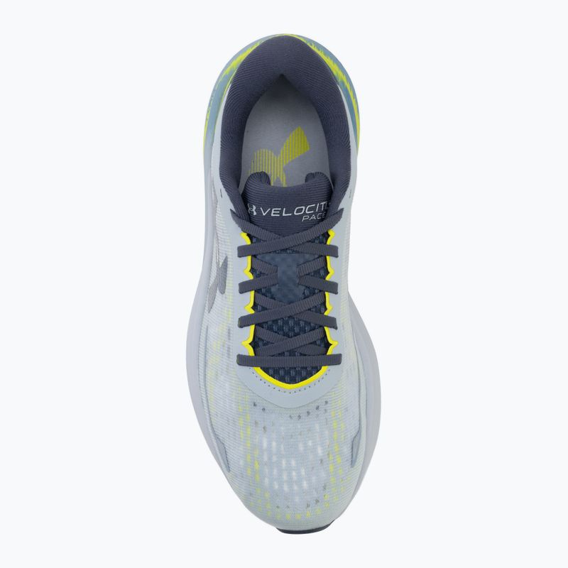 Încălțăminte de alergare pentru bărbați Under Armour Velociti Pace blue fog/flash light/downpour gray 5
