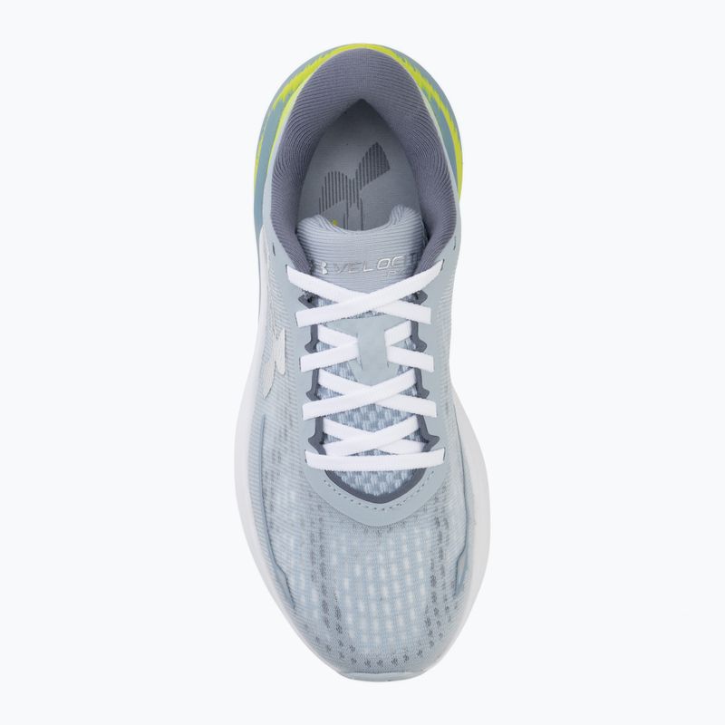 Încălțăminte de alergare pentru femei Under Armour Velociti Pace blue fog/flash light/metallic silver 5