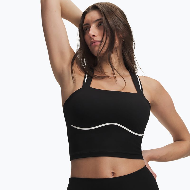 Tricou de antrenament pentru femei Under Armour Meridian Contour Tank ultimate black/white/ultimate black 3