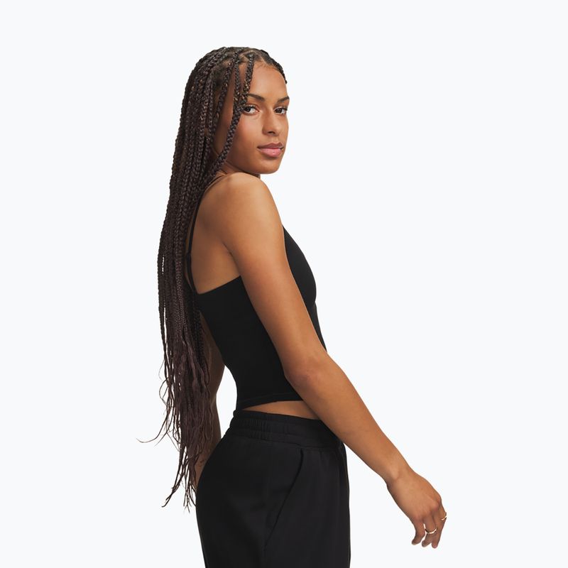 Tricou de antrenament pentru femei Under Armour Meridian Support Tank ultimate black/ultimate black 3