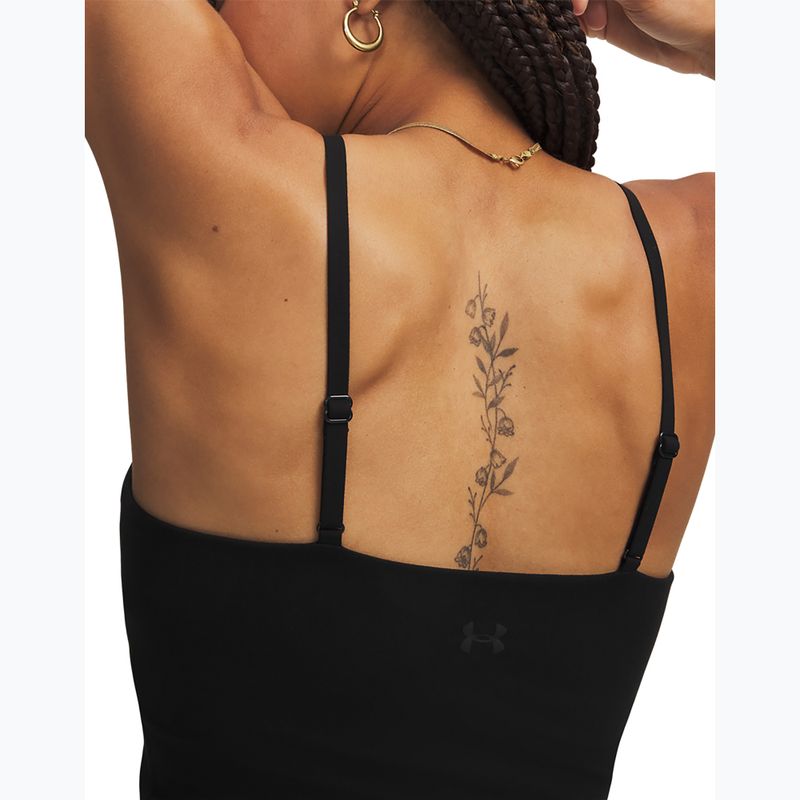 Tricou de antrenament pentru femei Under Armour Meridian Support Tank ultimate black/ultimate black 4