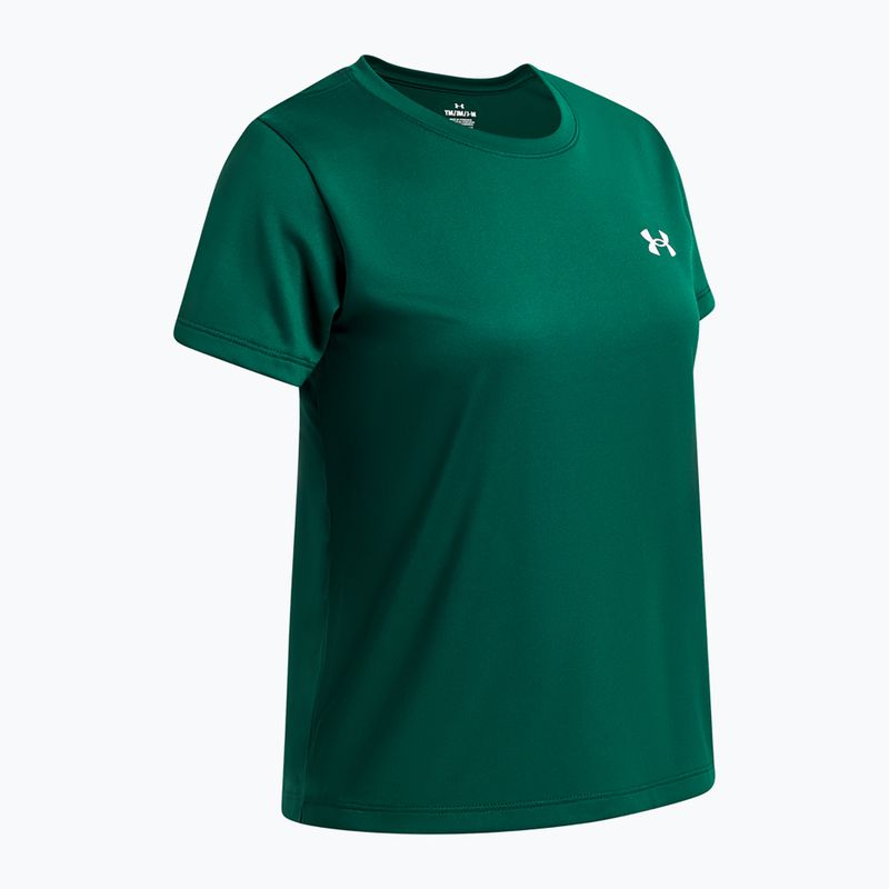 Tricou de antrenament pentru copii Under Armour Tech SSC SS campus ivy/white 3