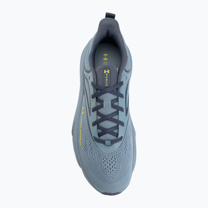 Încălțăminte de alergare pentru bărbați Under Armour Rogue 6 blue wind/downpour gray/flash light 5