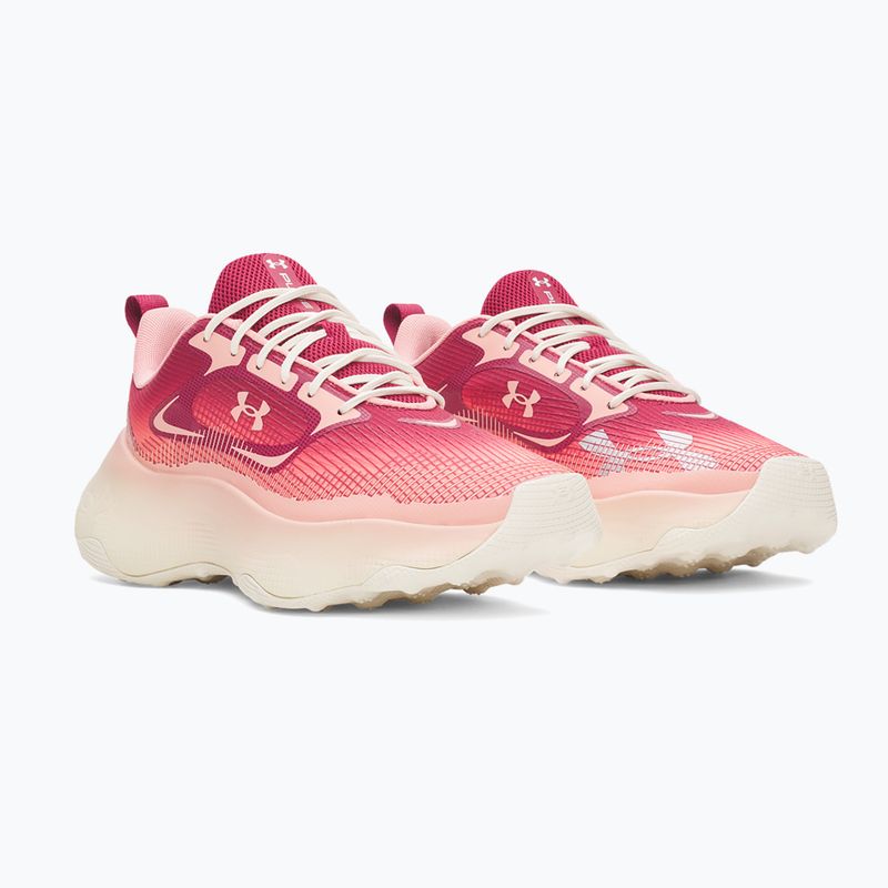 Încălțăminte de antrenament pentru femei Under Armour Pulse claret/posh pink/posh pink 2
