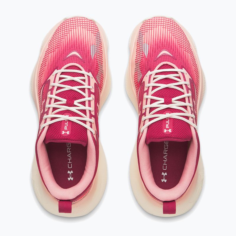 Încălțăminte de antrenament pentru femei Under Armour Pulse claret/posh pink/posh pink 3