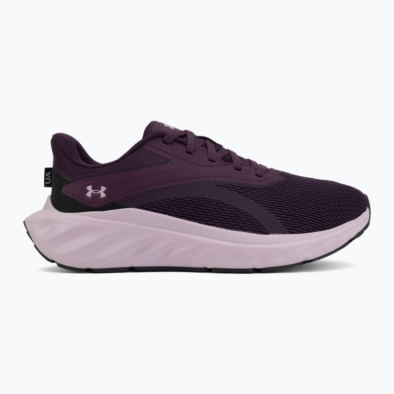 Încălțăminte de alergare pentru femei Under Armour Ascend purple echo/mauve pink/mauve pink 2