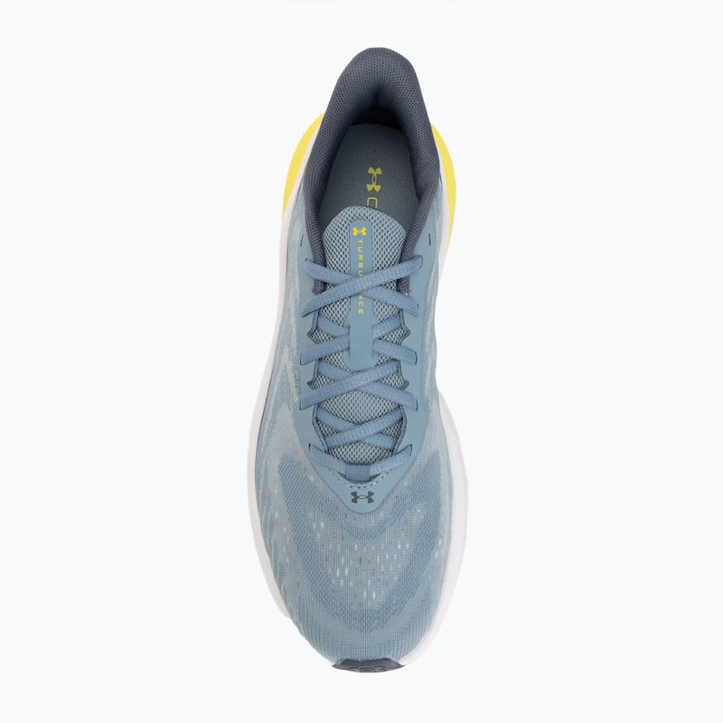 Încălțăminte de alergare pentru bărbați Under Armour Turbulence 3 blue wind/downpour gray/flash light 5
