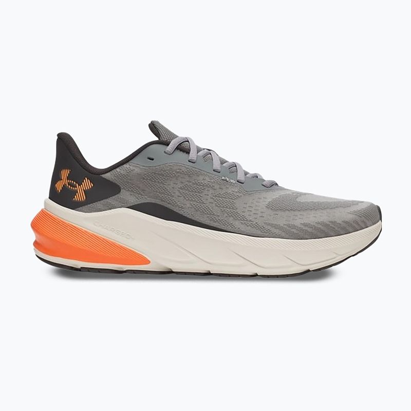Încălțăminte de alergare pentru bărbați Under Armour Turbulence 3 clay green/black/outrageous orange