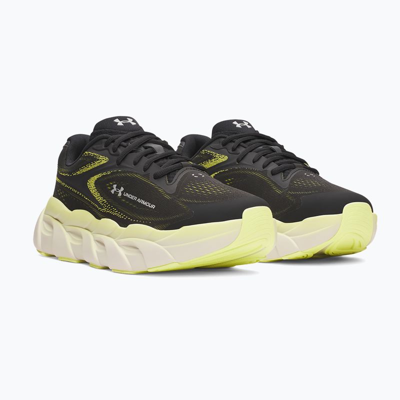 Încălțăminte de alergare pentru bărbați Under Armour Halo Runner 2 Ultimate Black/Sonic Yellow/Metallic Silver 2