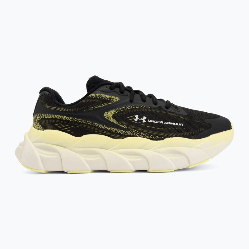 Încălțăminte de alergare pentru bărbați Under Armour Halo Runner 2 Ultimate Black/Sonic Yellow/Metallic Silver 2