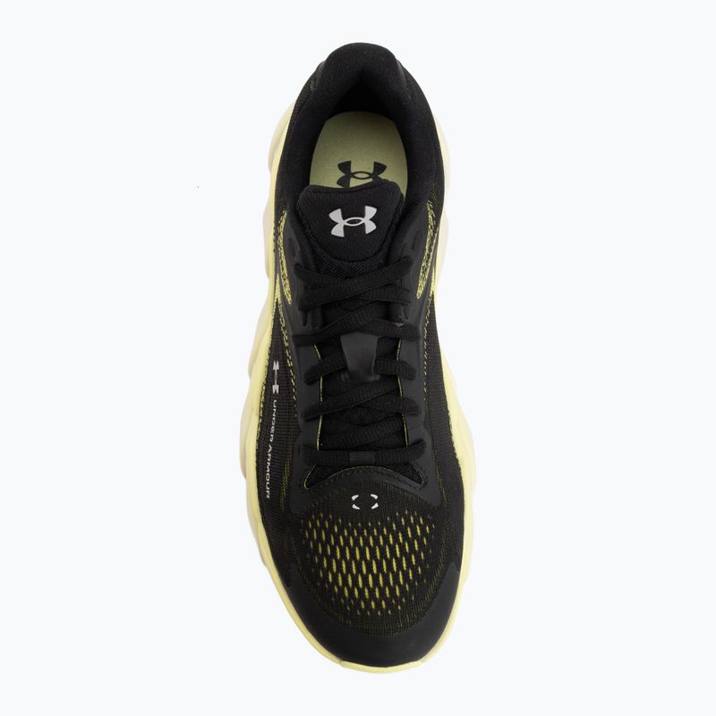 Încălțăminte de alergare pentru bărbați Under Armour Halo Runner 2 Ultimate Black/Sonic Yellow/Metallic Silver 5