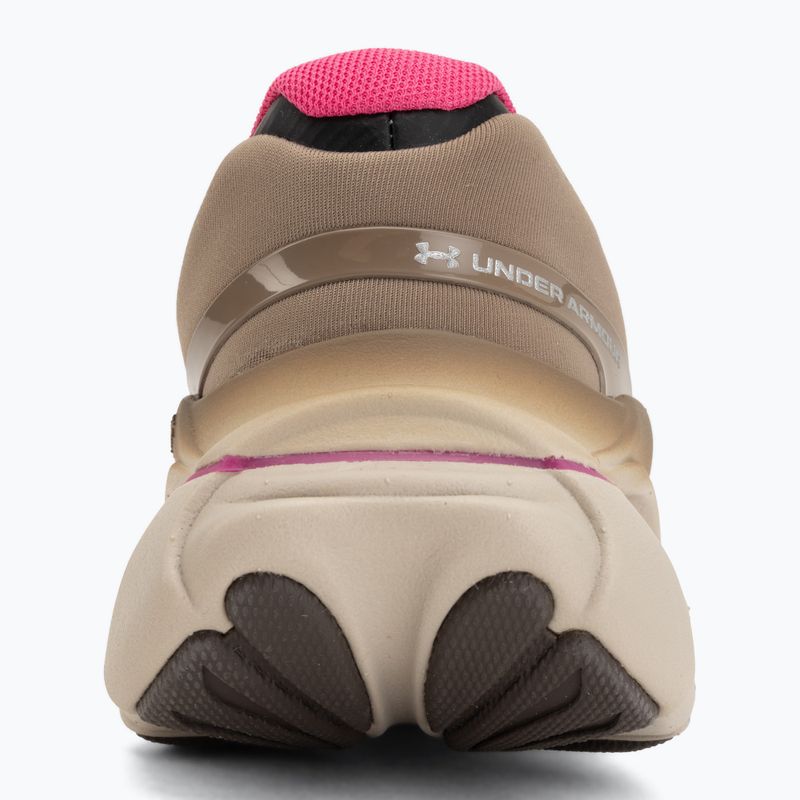 Încălțăminte de alergare pentru femei Under Armour Halo Racer 2 desert taupe/virtual pink/peppercorn 6
