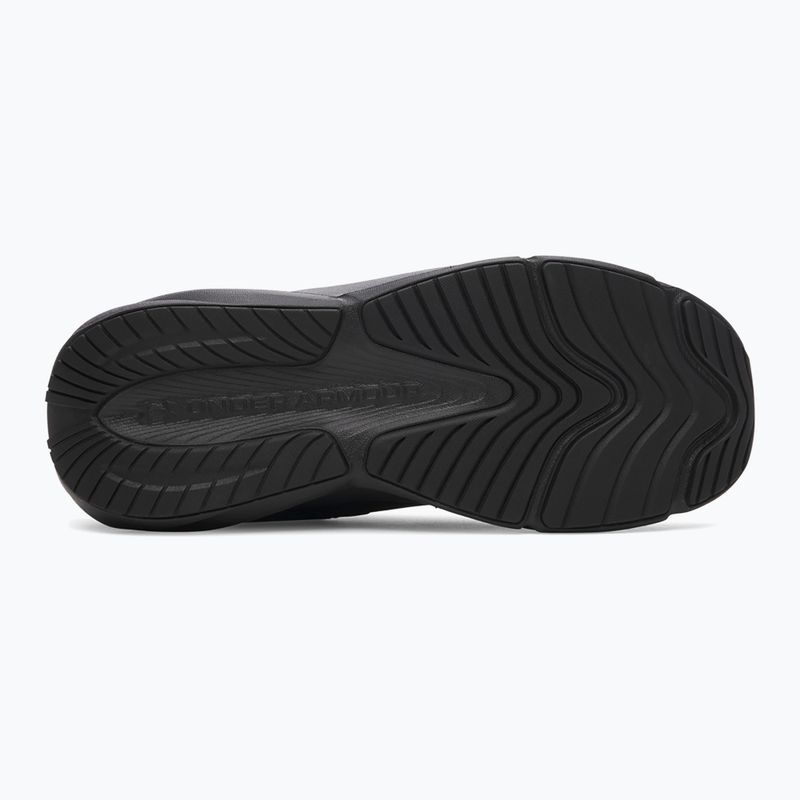 Încălțăminte de alergare pentru bărbați Under Armour Surge 5 black/black/anthracite 4