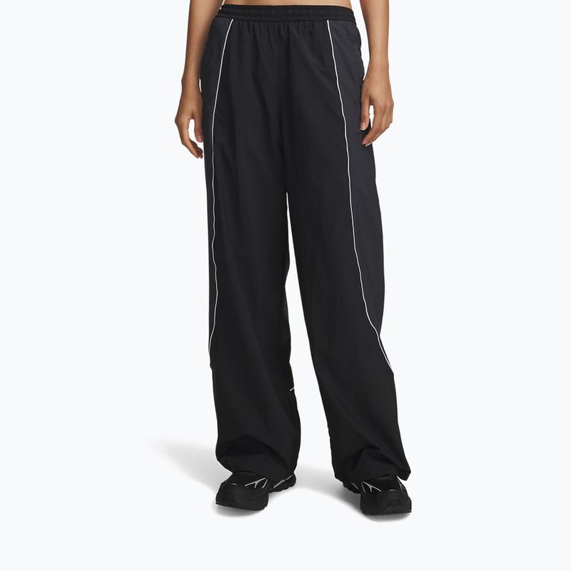 Pantaloni pentru femei Under Armour Unstoppable Woven Wind ultimate black/anthracite/anthracite