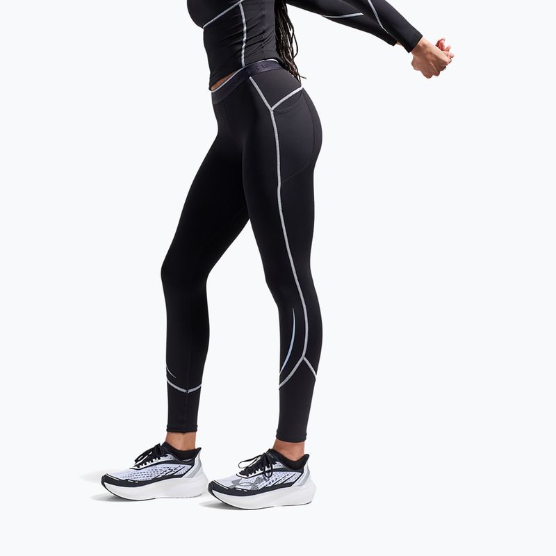 Colanți de antrenament pentru femei Under Armour ColdGear Elite Leggings ultimate black/reflective 4