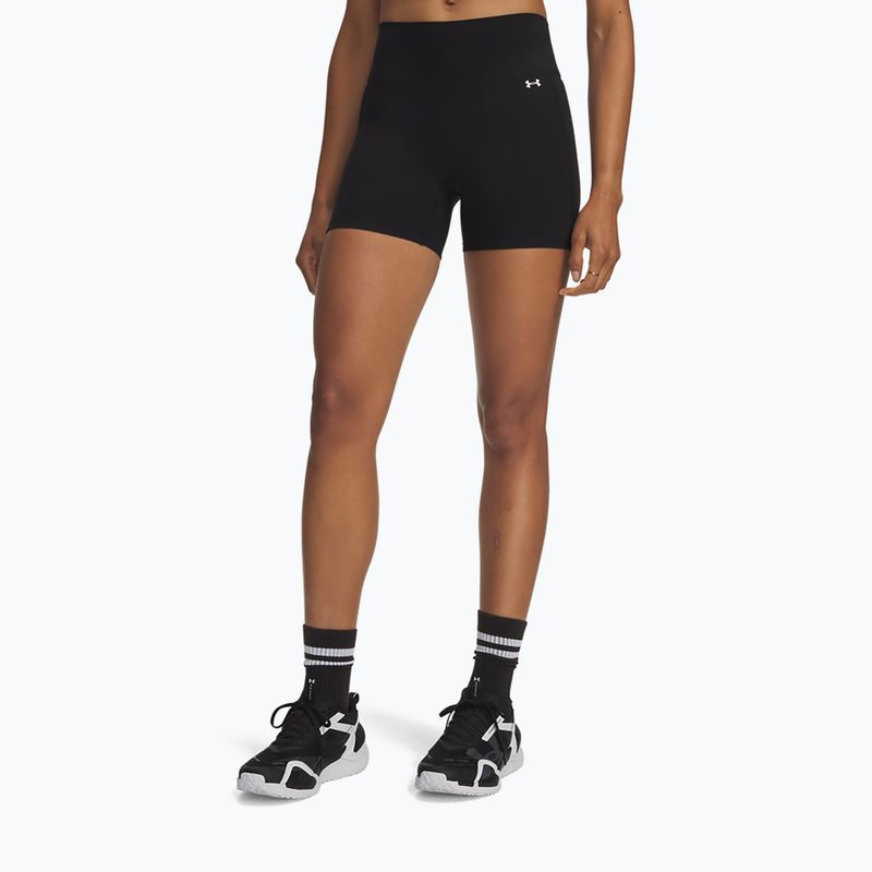 Pantaloni scurți de antrenament pentru femei Under Armour Motion Middy ultimate black/white