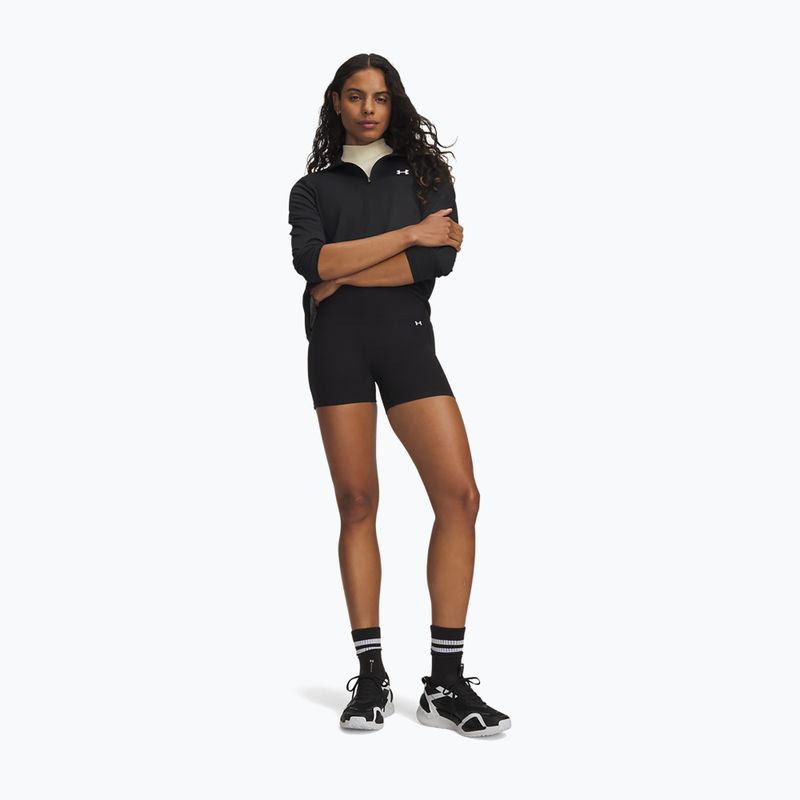 Pantaloni scurți de antrenament pentru femei Under Armour Motion Middy ultimate black/white 2