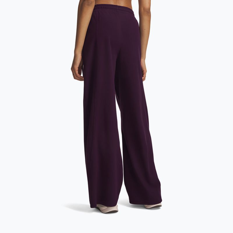 Pantaloni de antrenament pentru femei Under Armour Performance Fleece Pants purple echo/purple echo 3