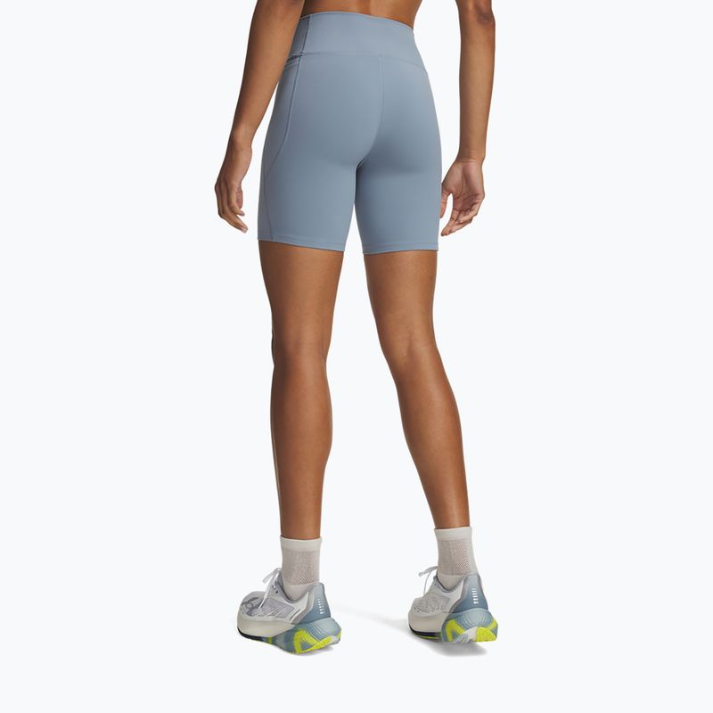 Pantaloni scurți de antrenament pentru femei Under Armour Motion Bike Shorts blue wind/blue fog 3
