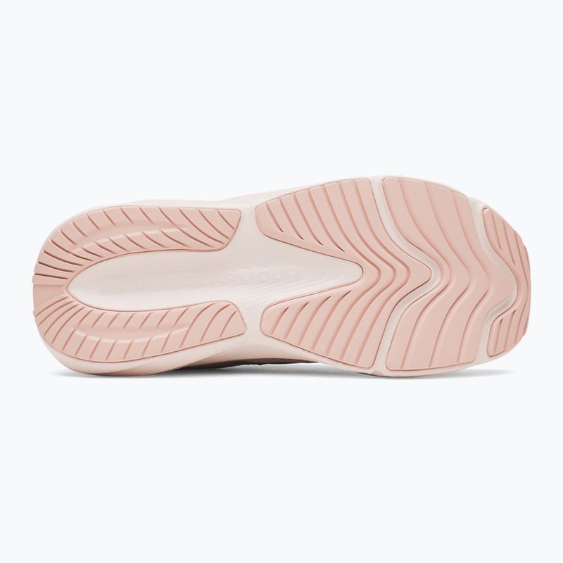 Încălțăminte de alergare pentru femei Under Armour Surge 5 bashful pink/apex pink/deep almond 4
