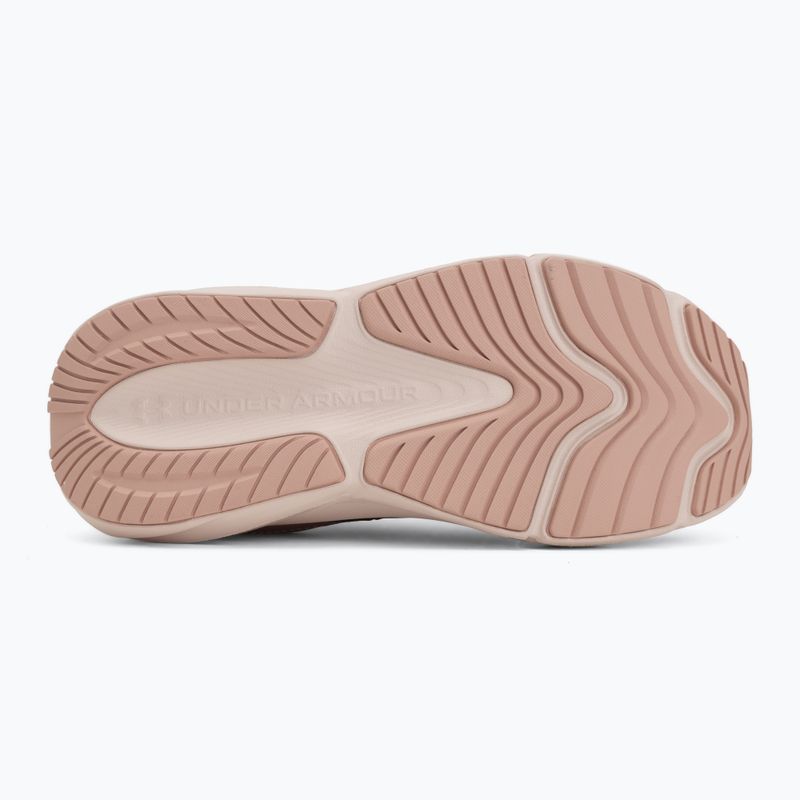 Încălțăminte de alergare pentru femei Under Armour Surge 5 bashful pink/apex pink/deep almond 4
