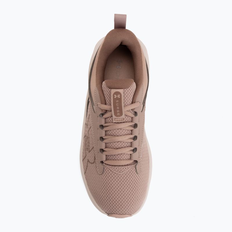 Încălțăminte de alergare pentru femei Under Armour Surge 5 bashful pink/apex pink/deep almond 5