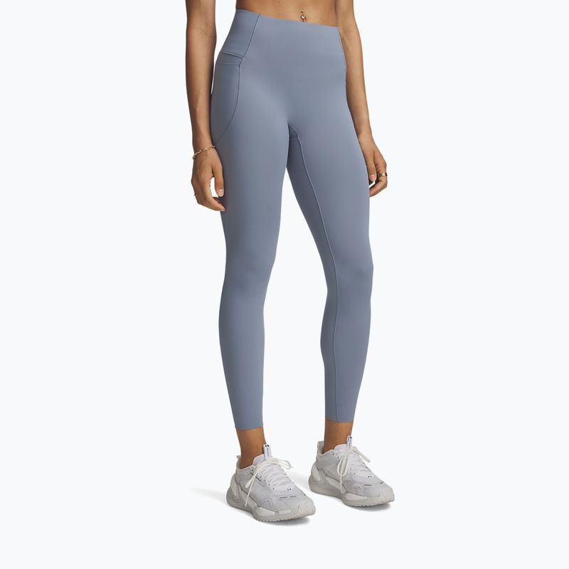 Colanți de antrenament pentru femei Under Armour Vanish Elite Leggings blue wind/metallic silver