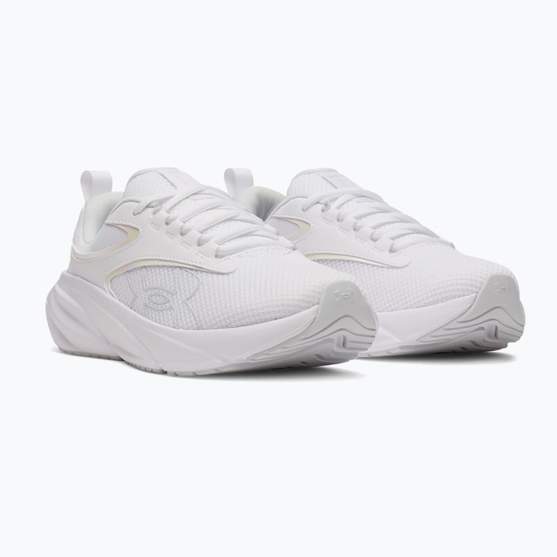Încălțăminte de alergare pentru femei Under Armour Surge 5 white/white/iridescent 2