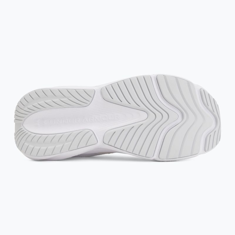 Încălțăminte de alergare pentru femei Under Armour Surge 5 white/white/iridescent 4