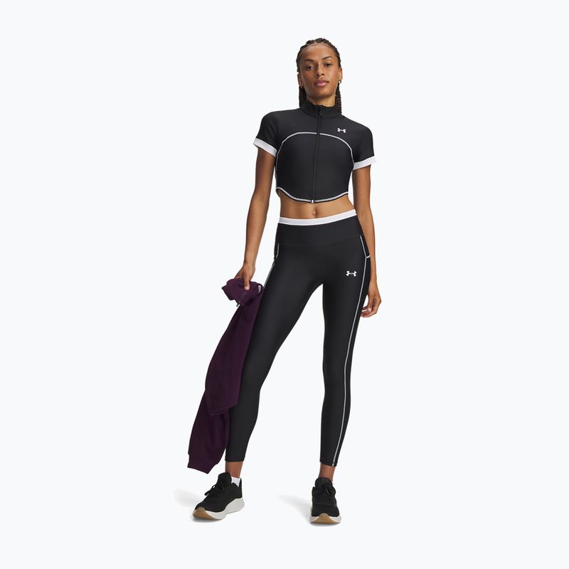 Colanți de antrenament pentru femei Under Armour HeatGear Novelty Leggings black/white 2