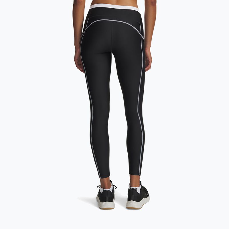 Colanți de antrenament pentru femei Under Armour HeatGear Novelty Leggings black/white 3